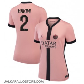 Paris Saint-Germain Achraf Hakimi #2 Kolmaspaita Naisten 2024-25 Lyhythihainen